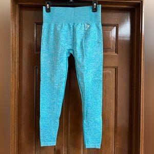 Gymshark Vital Seamless Leggings - Blue Marl